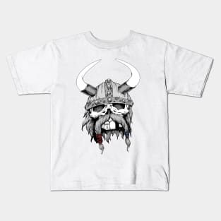 Viking Skull Kids T-Shirt